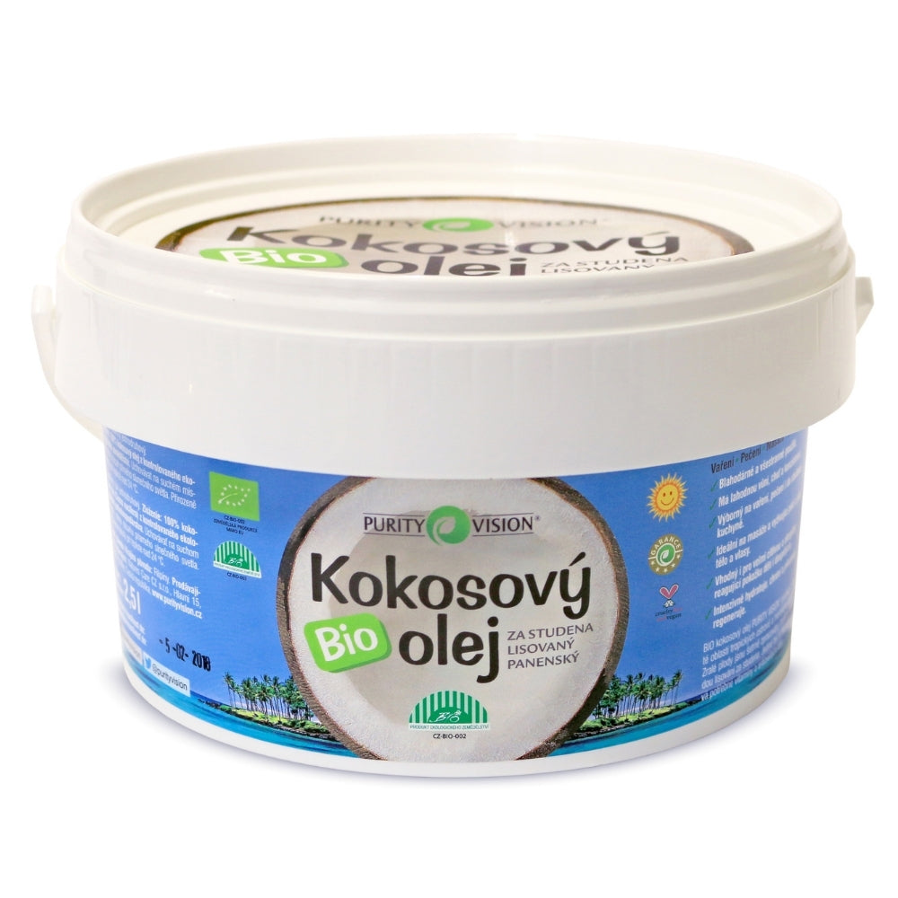 Sprawiedliwy Handel Bio Virgin Olej Kokosowy 2,5 l