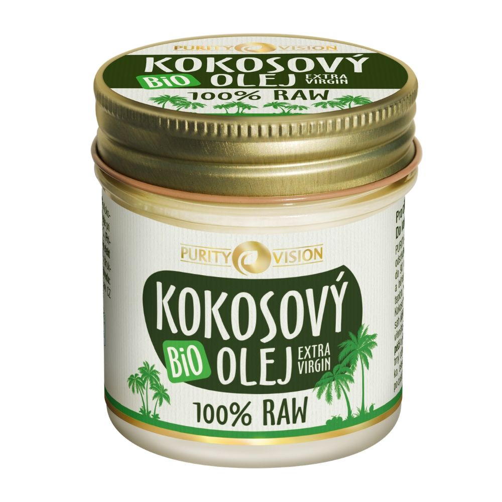 Bio Surowy Olej Kokosowy 120 ml