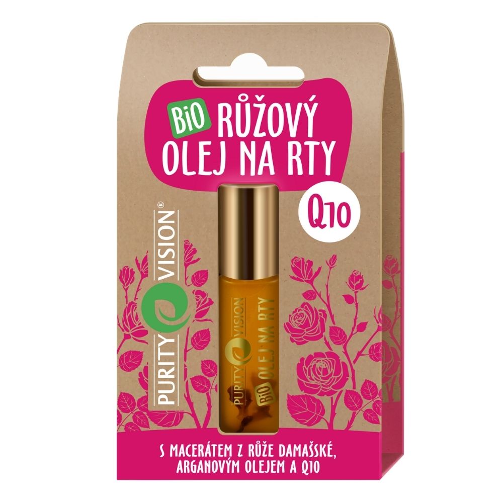 Bio Różany olejek do ust 10 ml