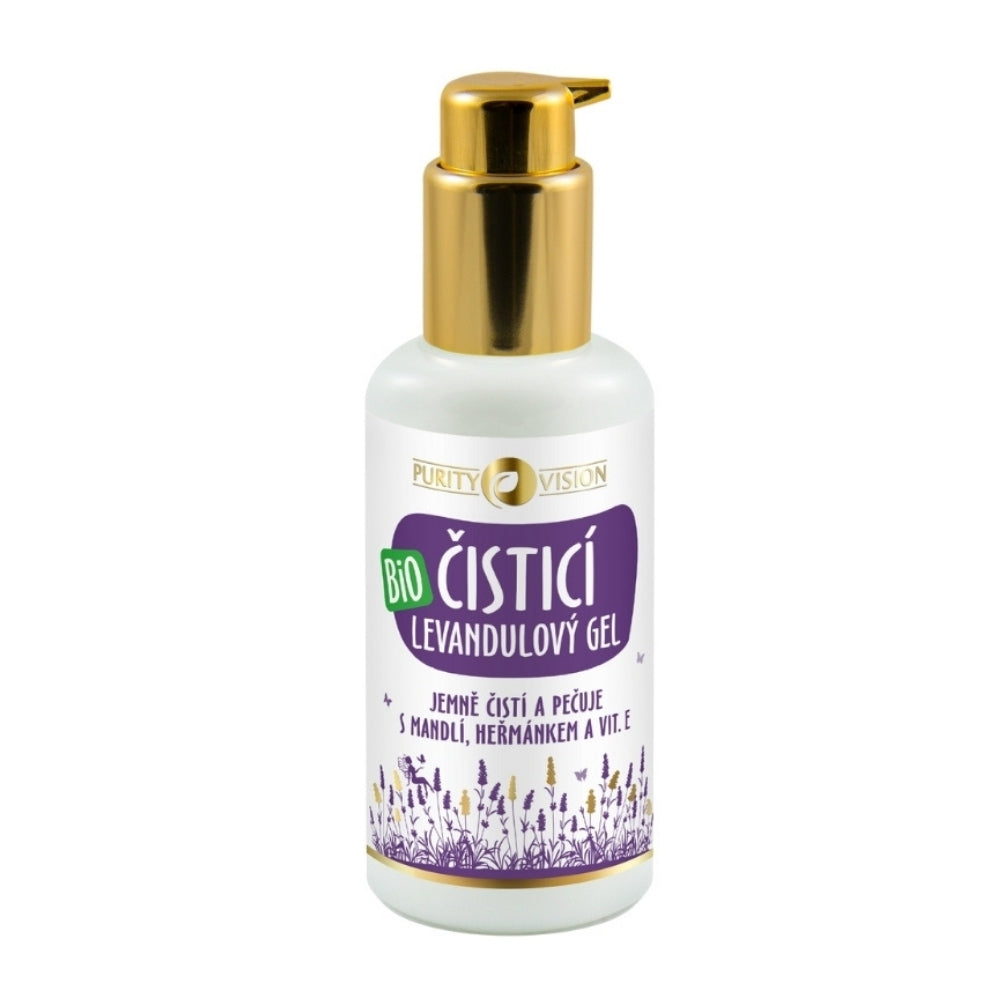Bio żel oczyszczający z lawendą, migdałami, rumiankiem i witaminą E 100 ml