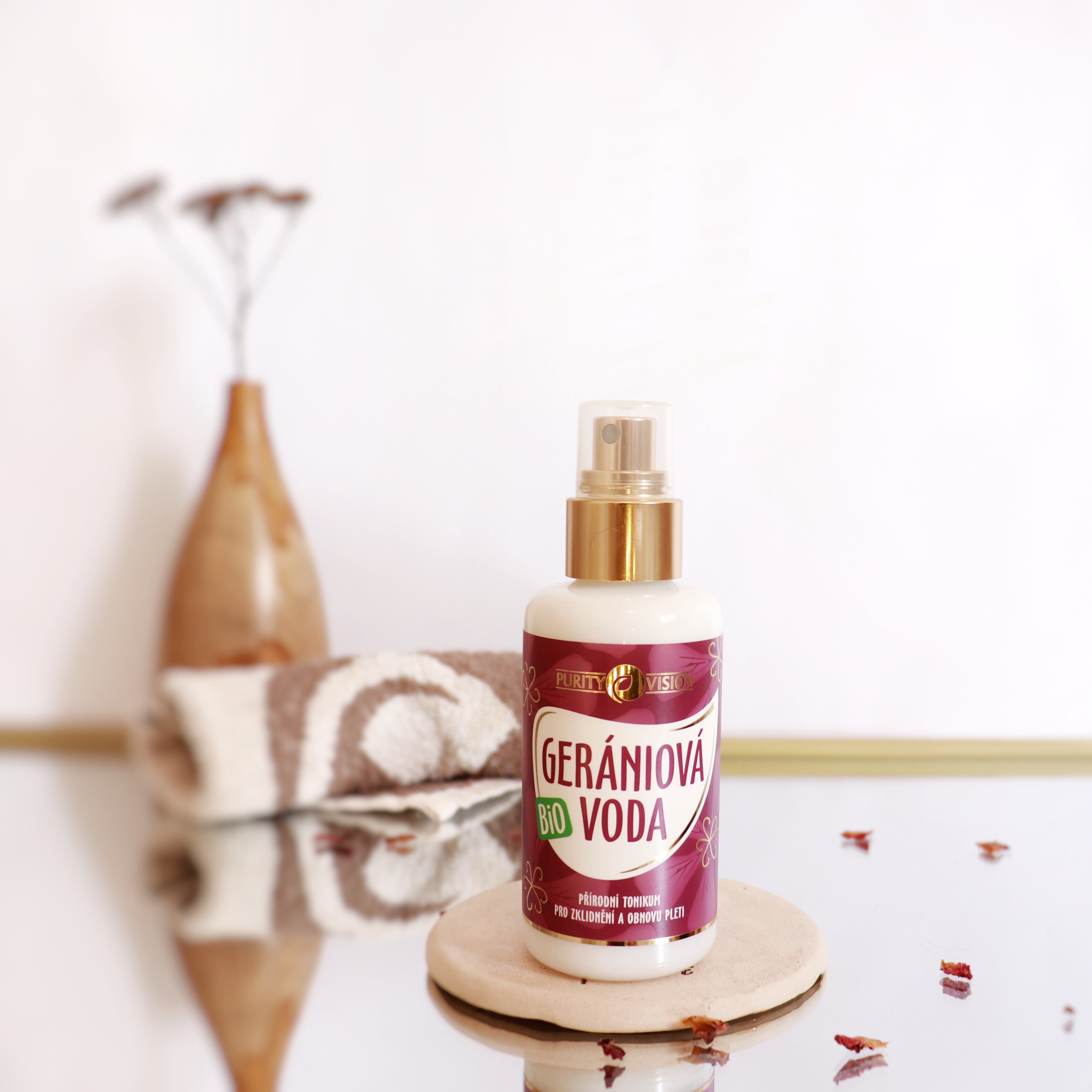 Bio woda z geranium 100 ml