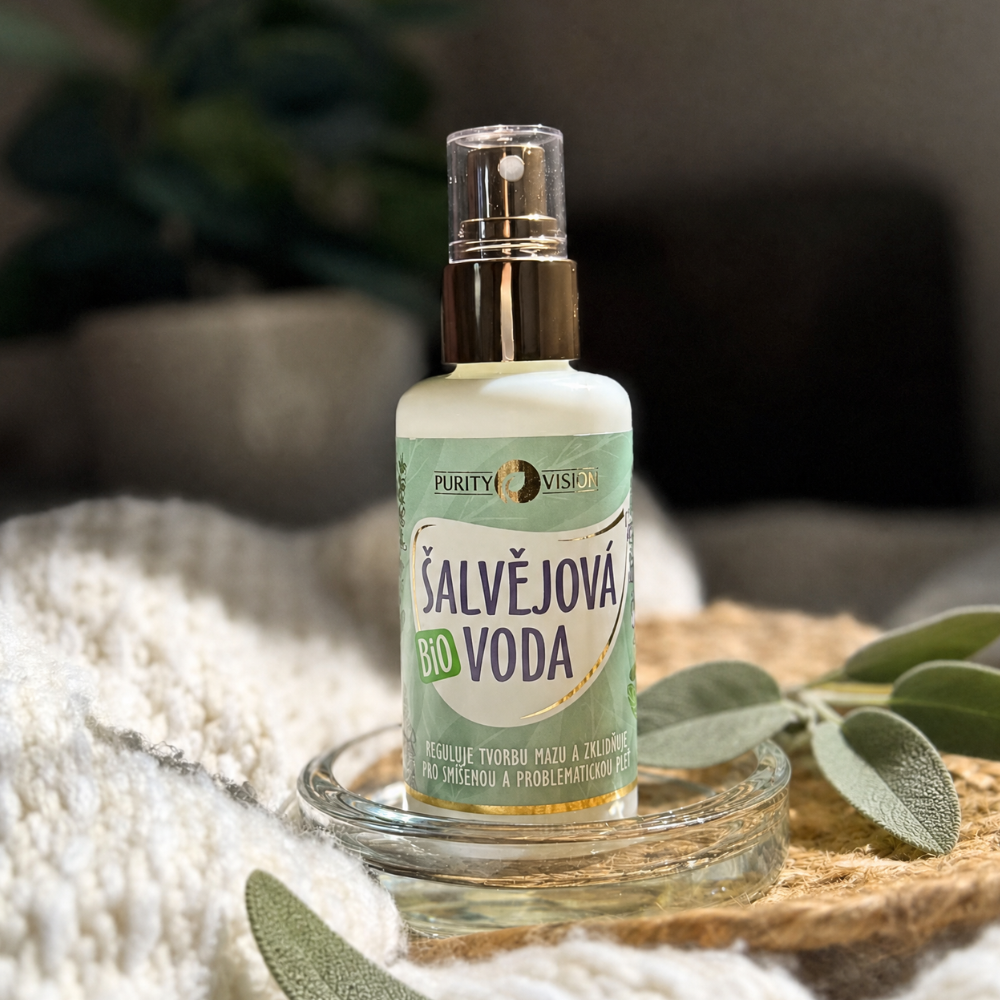Organiczna woda szałwiowa 100 ml