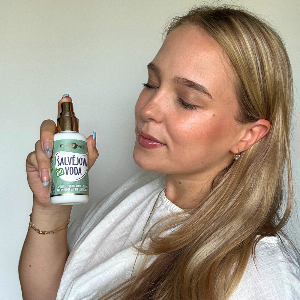 Organiczna woda szałwiowa 100 ml