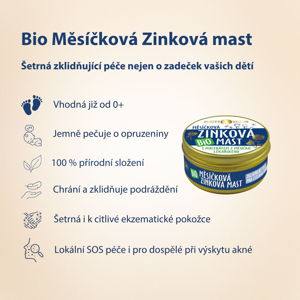 Bio Maść nagietkowa z cynkiem 70 ml