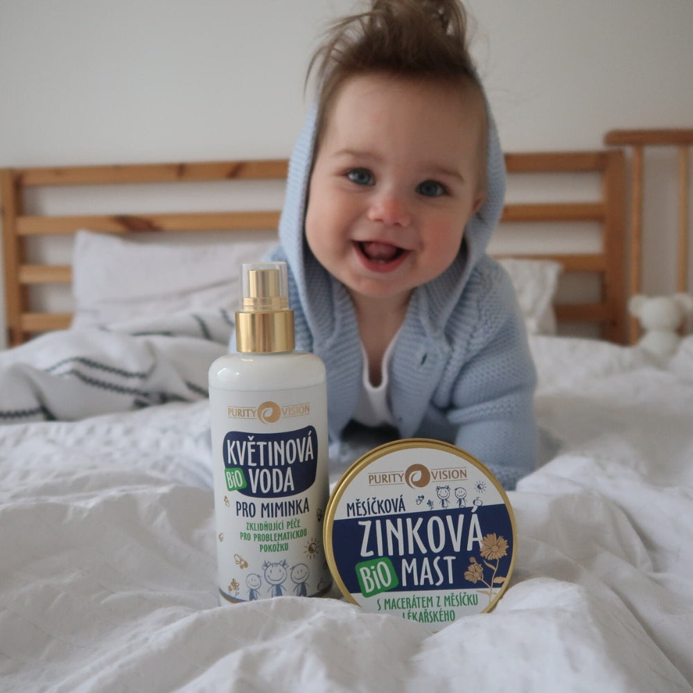 Bio woda kwiatowa dla niemowląt 200 ml