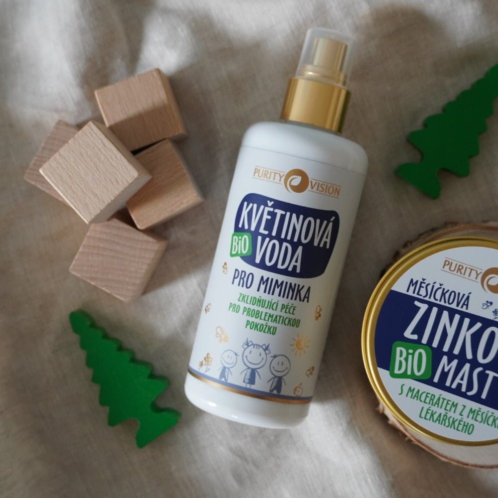 Bio woda kwiatowa dla niemowląt 200 ml