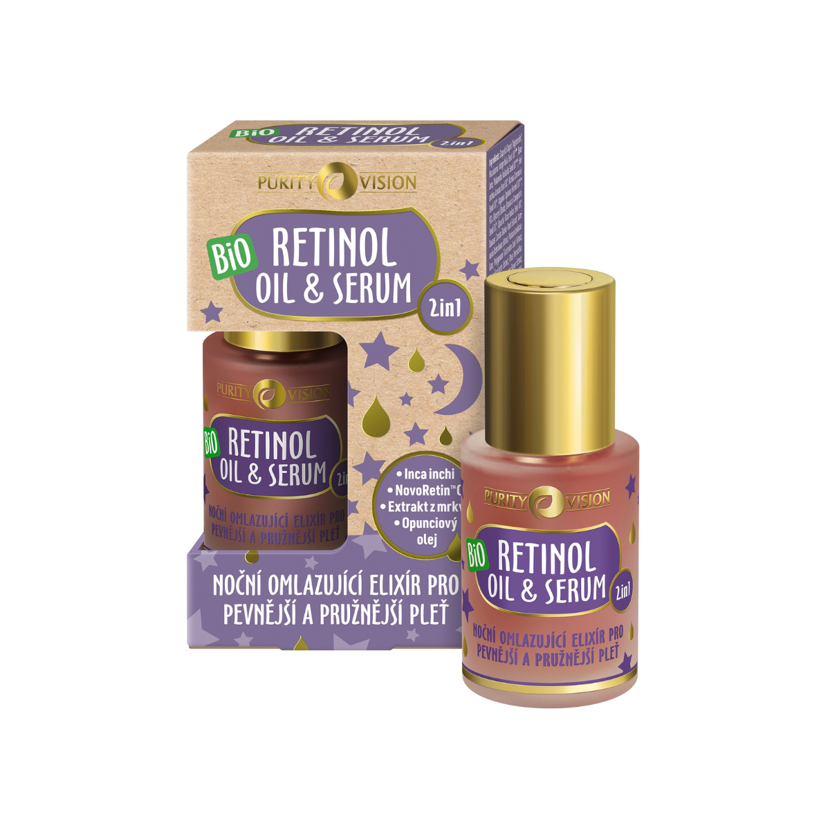 Bio Retinol Olejek i Serum 2w1 30 ml
