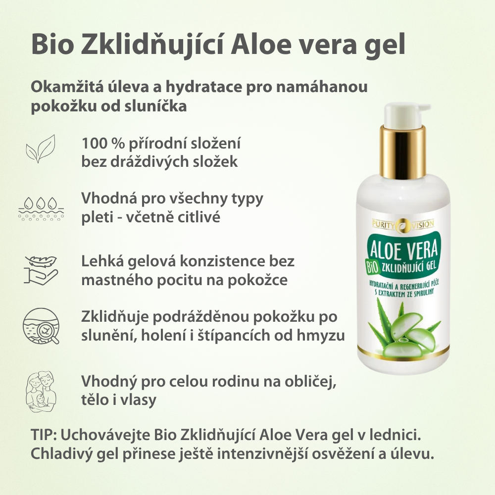 Bio Kojący Żel z Aloesem 200 ml